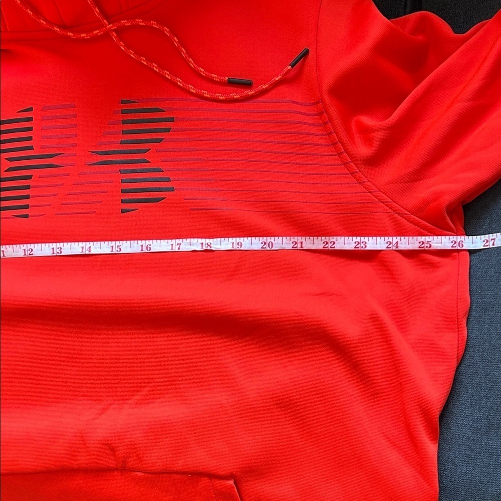 Under Armour Men's Bold orange Hoodie - Picture 10 of 12